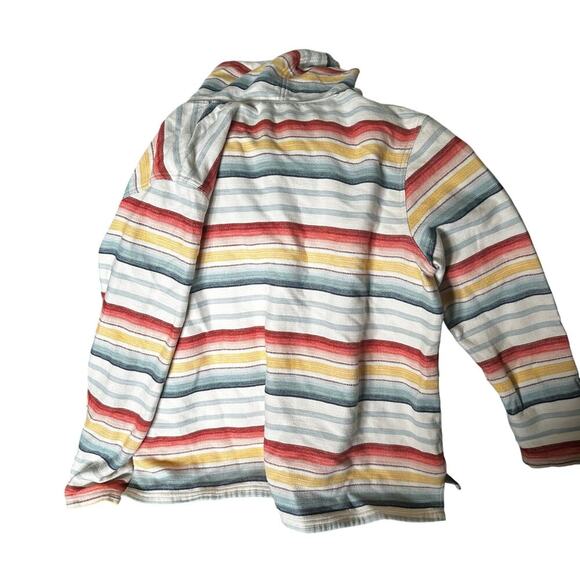 Pendleton unisex cotton stripped pull over oversized sz xl - Picture 4 of 6